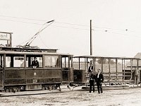 Tramvaj (ZET) Ganz-Mavag T-50, Porvi električni tramvaj u Zagrebu pušten u promet 1910. godina